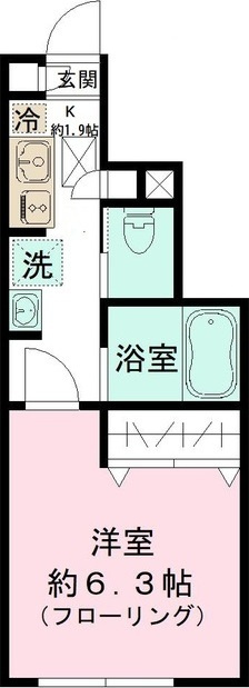 ミハス中野新井薬師の間取り|間取りです。