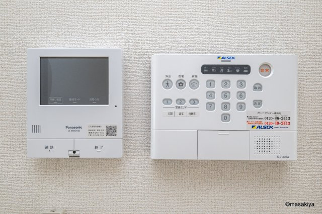 サジテール　青木島のセキュリティ