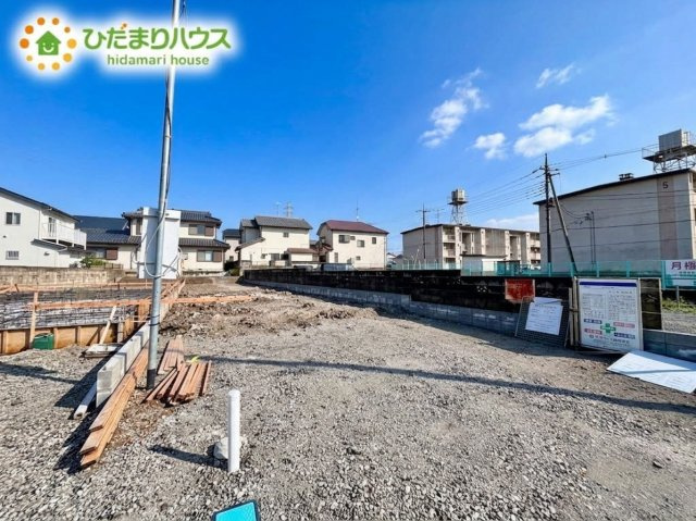 鴻巣市小松5期　新築戸建　グラファーレ01の外観|※空はAIで加工してあります