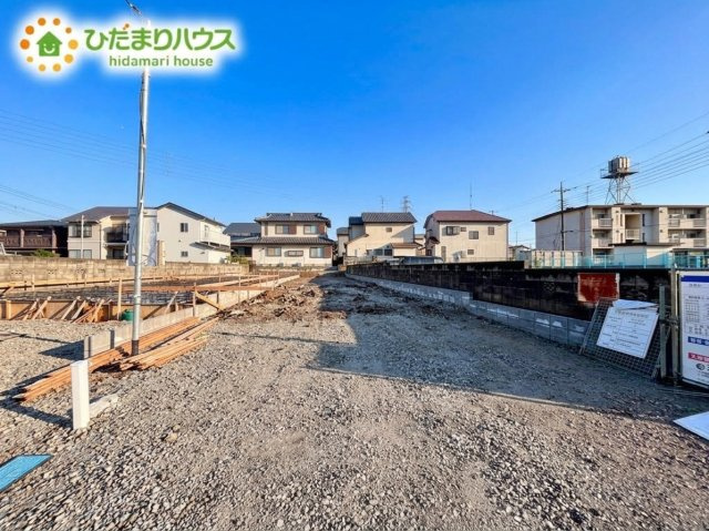 鴻巣市小松5期　新築戸建　グラファーレ01の外観|※空はAIで加工してあります