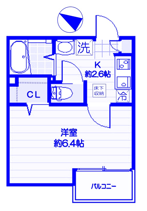 プリムス大宮の間取り