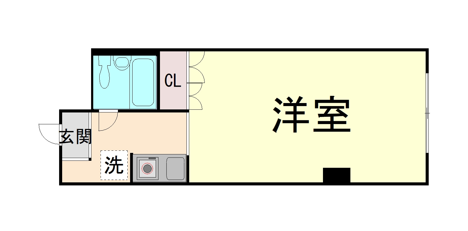 ロマネスク六甲第Ⅱの間取り