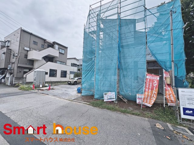 藤沢市辻堂元町5丁目　新築全3棟の前面道路含む現地写真