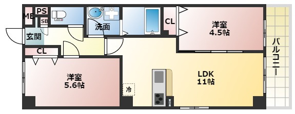 【間取り】 | アーク美章園