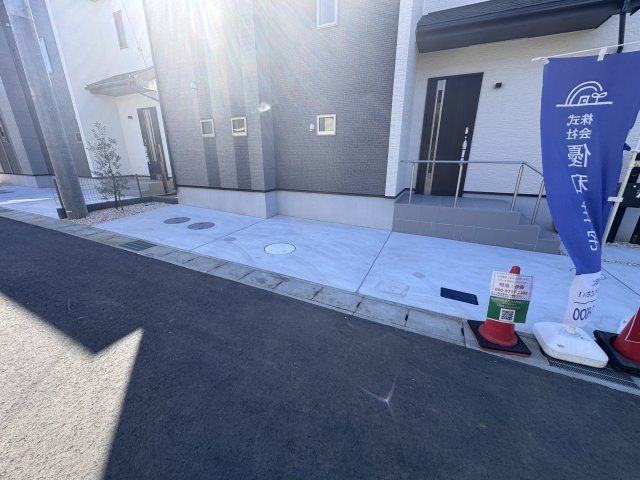 市川市国分３丁目新築戸建の駐車場|A号棟駐車スペース