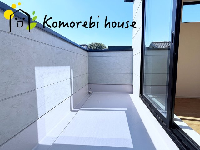 さいたま市見沼区島町　1期　新築一戸建て　CRAFT PIT　01のバルコニー|26.10.9