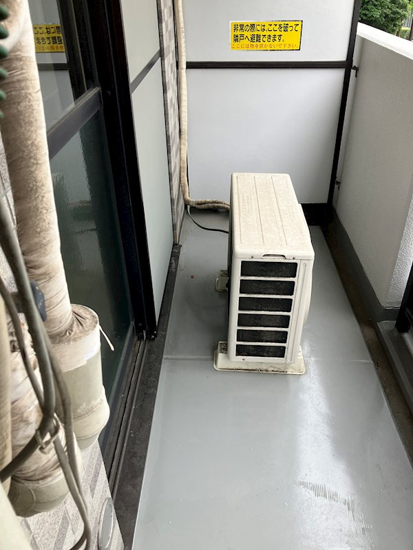 横浜市戸塚区品濃町の賃貸マンションのバルコニー