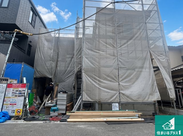 高石市千代田　第1期　新築一戸建ての外観|現在建築中！落ち着いた街並みで新生活を始めることが出来そう！周辺の物件も併せてご紹介させて頂きます！
