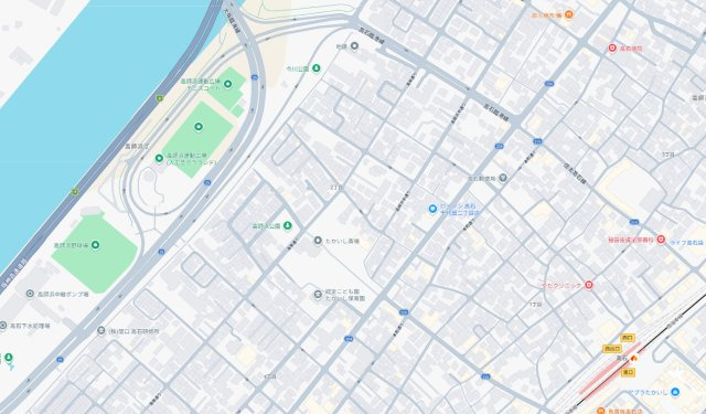 高石市千代田　第1期　新築一戸建ての地図