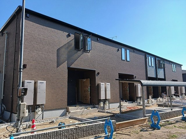 【外観】 | リヴェール | 落ち着いた雰囲気の外観です※建築中