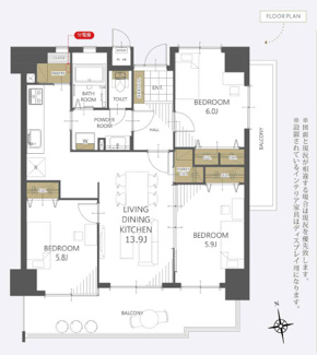 【間取り】 | サーパス井尻
