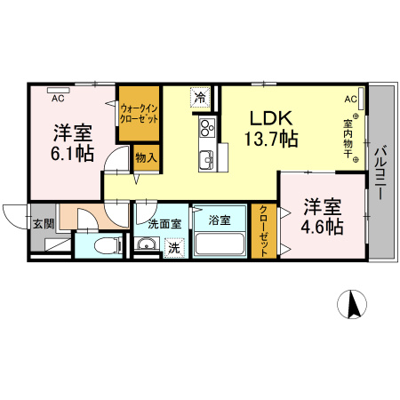 Refinadoの間取り