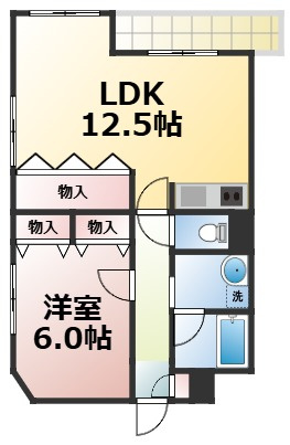 【間取り】 | ミライハイムⅡ　仲介手数料無料
