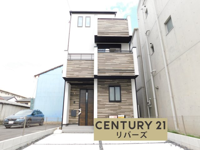 名古屋市瑞穂区船原町１丁目の新築一戸建の外観|☆限定１棟☆　　新価格！！いつでも見学できます♪（お問合せ当日、平日、水曜、夜間でもＯＫ）　駐車並列２台可！　全室南向き♪　プライバシー性の高い２階リビング♪　スーパーや教育施設など徒歩１０分圏内！