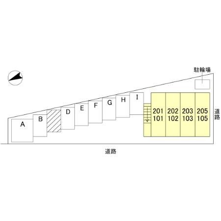 シエルエトワーレの区画図