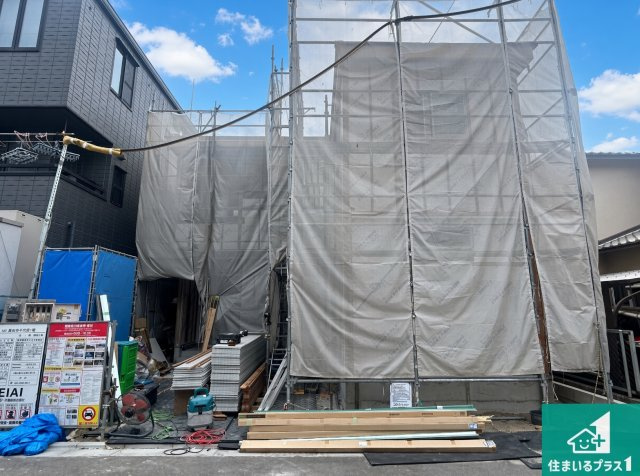 高石市千代田　第1期　新築一戸建ての外観|現在建築中！落ち着いた街並みで新生活を始めることが出来そう！周辺の物件も併せてご紹介させて頂きます！