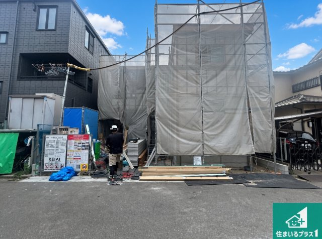 高石市千代田　第1期　新築一戸建ての外観|現在建築中！落ち着いた街並みで新生活を始めることが出来そう！周辺の物件も併せてご紹介させて頂きます！