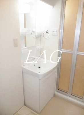 【洗面所】 | b’CASA新大橋 | 洗面台です。