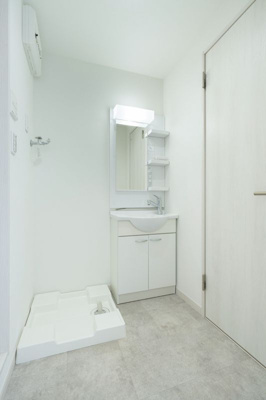 【洗面所】 | tj residence KIYOSE | スペースが確保できる洗面所です