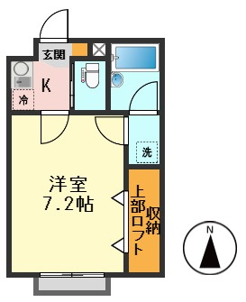 ヴァンテアンⅢの間取り