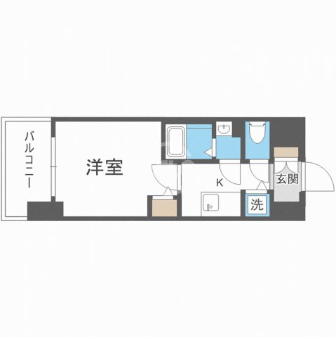 エスリードレジデンス大阪福島の間取り|エスリードレジデンス大阪福島　間取り