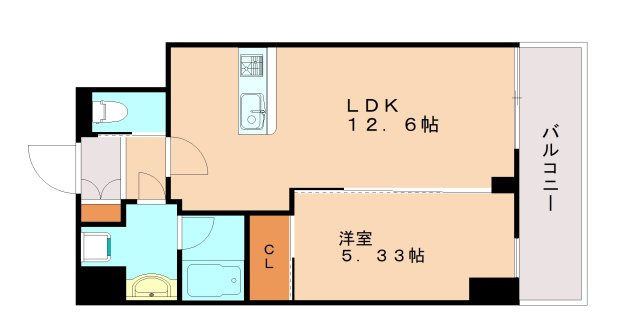 プレジオ西宮北口の間取り