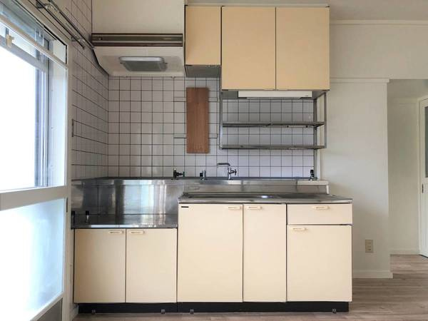 ビレッジハウスしばたや1号棟のキッチン|ビレッジハウスの同一物件・同一タイプの間取りの写真です