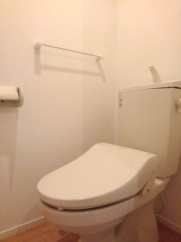 サニーハイムＢのトイレ|トイレもきれいです