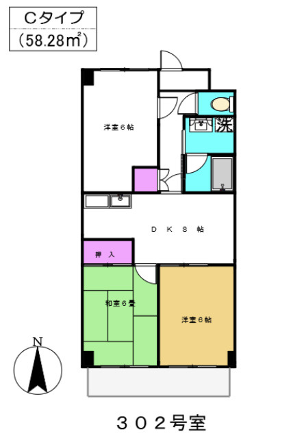TOビルの間取り