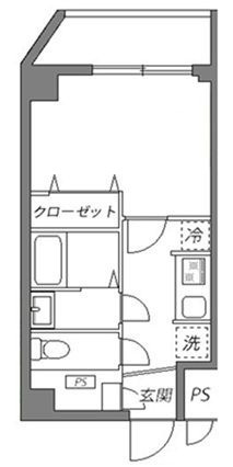 リュシアン大崎の間取り|間取りです。