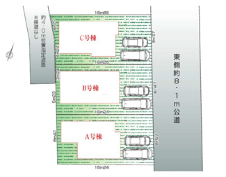 【区画図】 | 杉並区善福寺4丁目　新築戸建　C号棟 14500万円