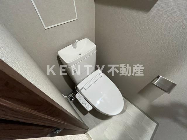 【トイレ】 | エスティメゾン大森 | 落ち着いた色調のトイレです
