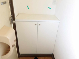 専用の収納スペースです
