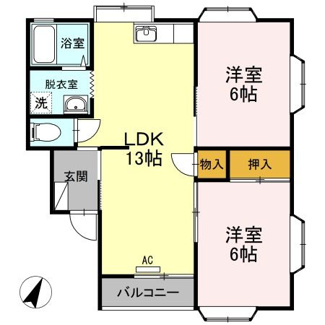 【間取り】 | リトラウイング　C