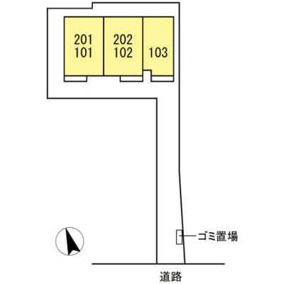 【区画図】 | ルミエール輝(ルミエールカガヤキ)