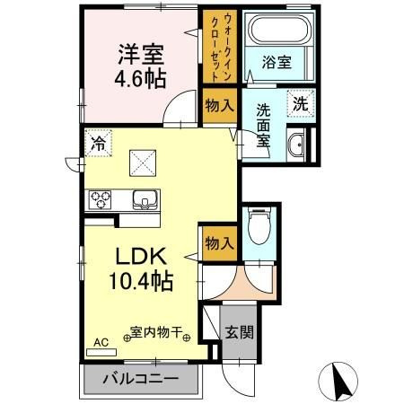 【間取り】 | ルミエール輝(ルミエールカガヤキ)