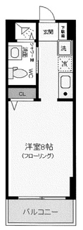 【間取り】 | フラットＫ | 間取りです。