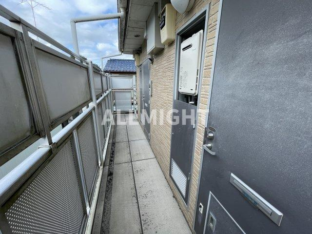 川崎市多摩区生田５丁目のアパートのバルコニー|★お部屋探しはオールマイト不動産までご相談下さい♪
