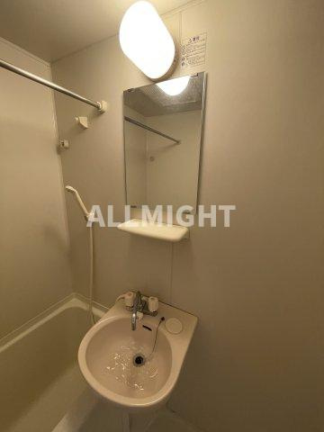 川崎市多摩区生田５丁目のアパートの洗面所|★お部屋探しはオールマイト不動産までご相談下さい♪