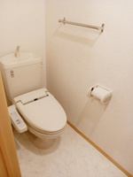 落ち着いたトイレです