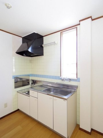 コンパクトなキッチンで掃除もラクラク