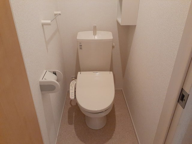 トイレもきれいです