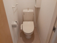 トイレもきれいです