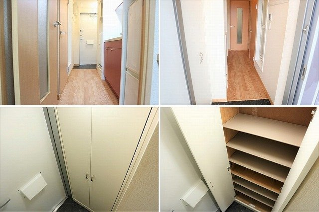 ゆったりとした玄関です