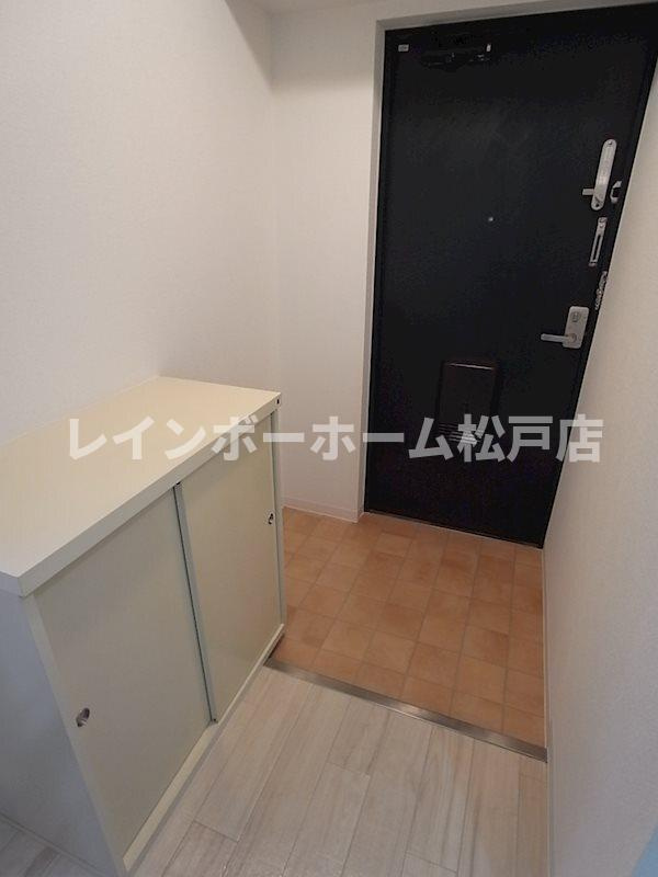 エクセラン三郷の玄関|落ち着いた玄関です