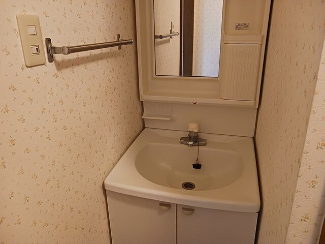 忙しい朝には欠かせない洗面所です
