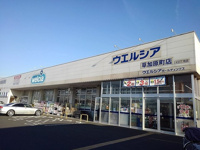 ウエルシア草加原町店まで400m