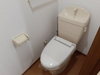 シンプルで使いやすいトイレです