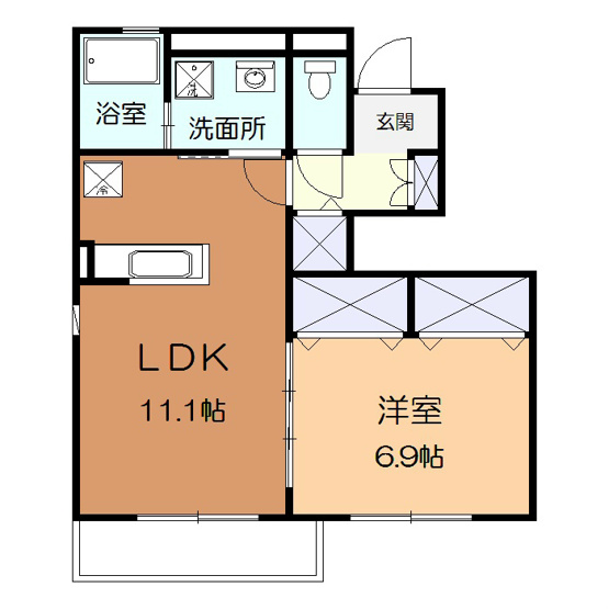 【間取り】 | コンフォートソウミ