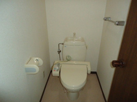 トイレもきれいです